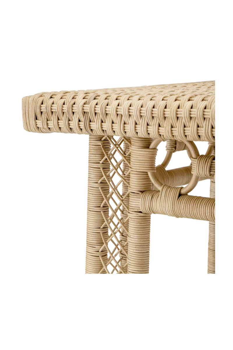 Rectangular Rattan Side Table | Eichholtz Saba | Oroatrade.com