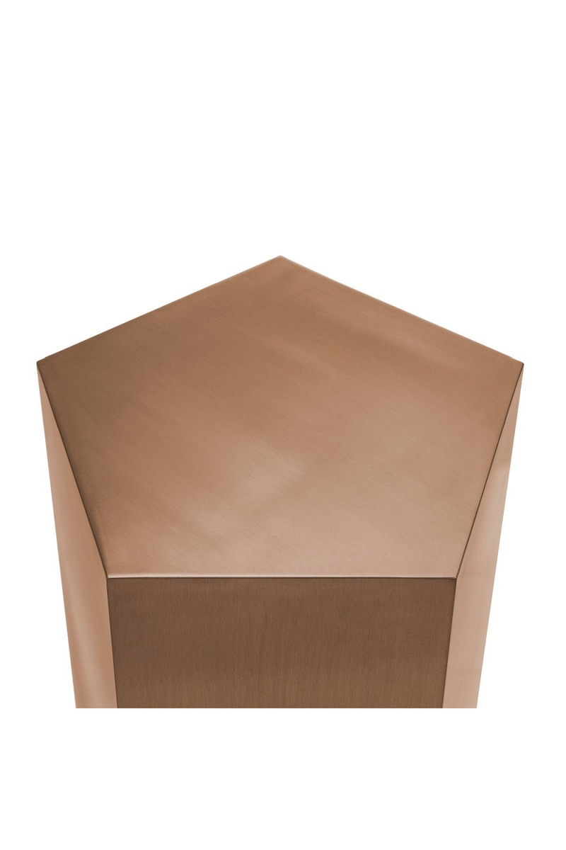Brushed Copper Pedestal Column | Eichholtz Meissner | Oroatrade.com