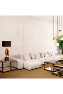 Brass Glass Box Side Table | Eichholtz Callum | Oroatrade.com