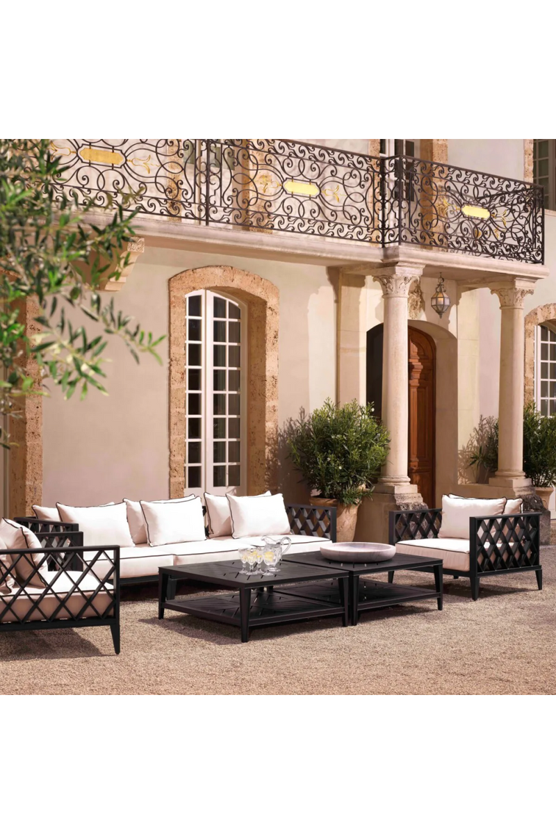 Black Square Outdoor Coffee Table | Eichholtz Bell Rive | Oroatrade.com