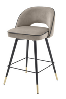 Upholstered Swivel Counter Stool Set (2) | Eichholtz Cliff | Oroatrade.com