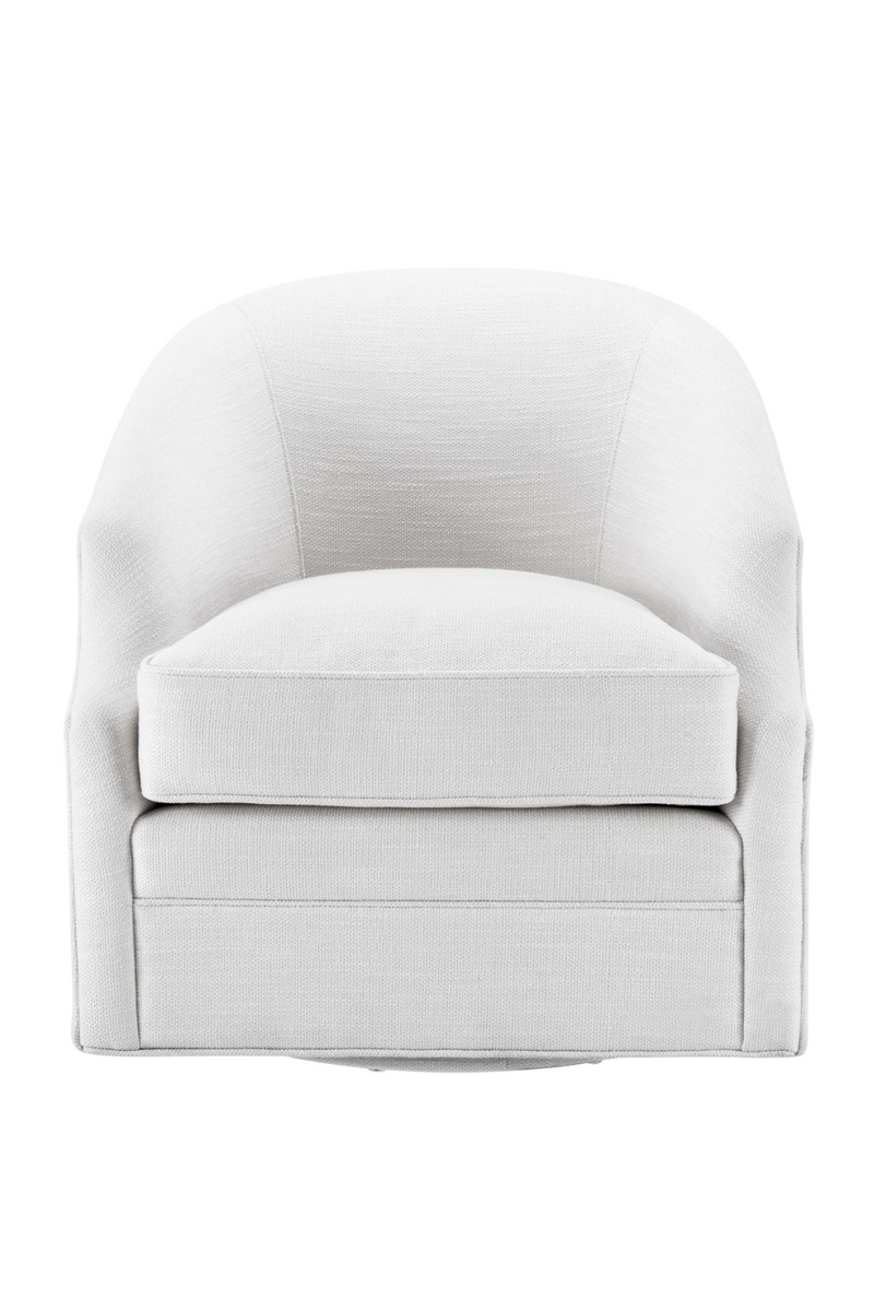 Avalon White Swivel Chair | Eichholtz Gustav |  Oroatrade.com