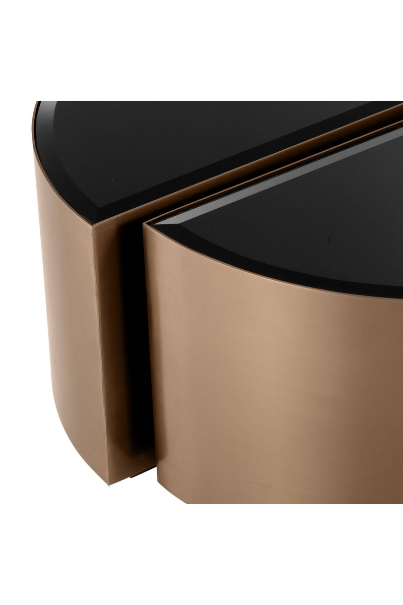 Silver Round Side Table Set (2) | Eichholtz Astra | Oroatrade.com