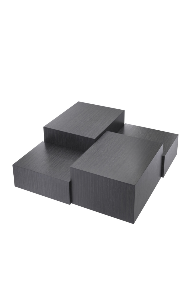 Oak Geometrical Coffee Table | Eichholtz Nerone | Oroatrade.com
