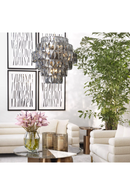 Glass Layered Chandelier L | Eichholtz Amazone | Oroatrade.com