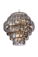 Glass Layered Chandelier L | Eichholtz Amazone | Oroatrade.com