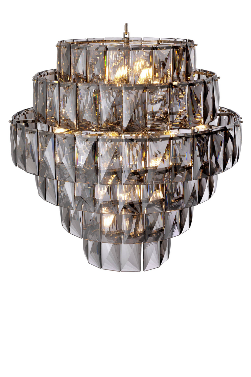 Glass Layered Chandelier L | Eichholtz Amazone | Oroatrade.com