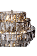 Glass Layered Chandelier L | Eichholtz Amazone | Oroatrade.com