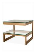 Steel 2-Layered Side Table | Eichholtz Gamma | Oroatrade.com