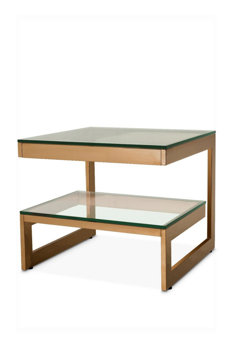Steel 2-Layered Side Table | Eichholtz Gamma | Oroatrade.com