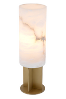 Round Brass Alabaster Table Lamp | Eichholtz | OROA TRADE