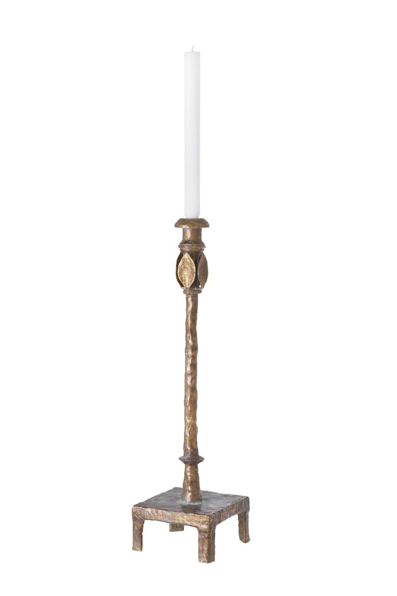 Antique Brass Candle Holder | Eichholtz Santoro | Oroatrade.com