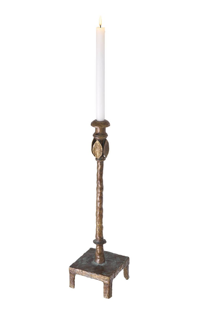 Antique Brass Candle Holder | Eichholtz Santoro | Oroatrade.com