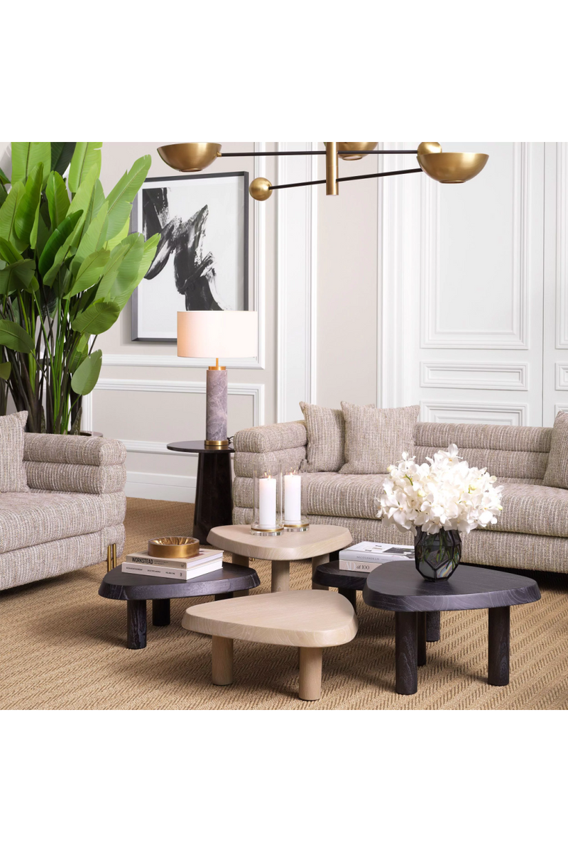 Marble Pedestal Side Table | Eichholtz Terry | Oroatrade.com