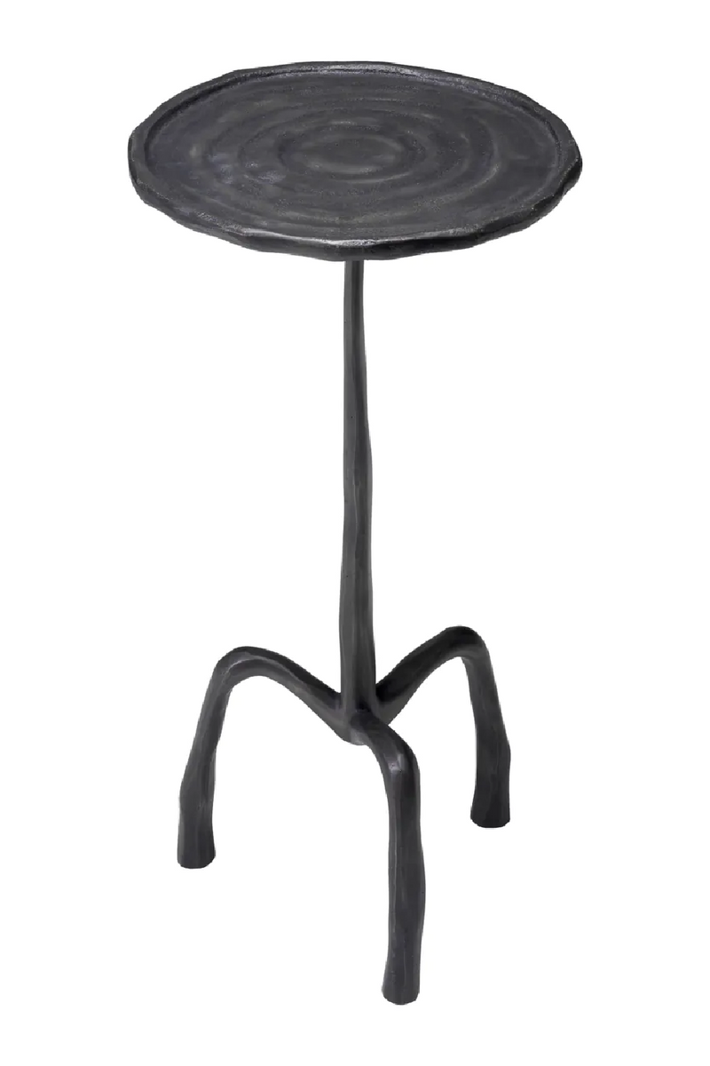 Round Bronze Side Table L | Eichholtz Kubu | OROATRADE.com