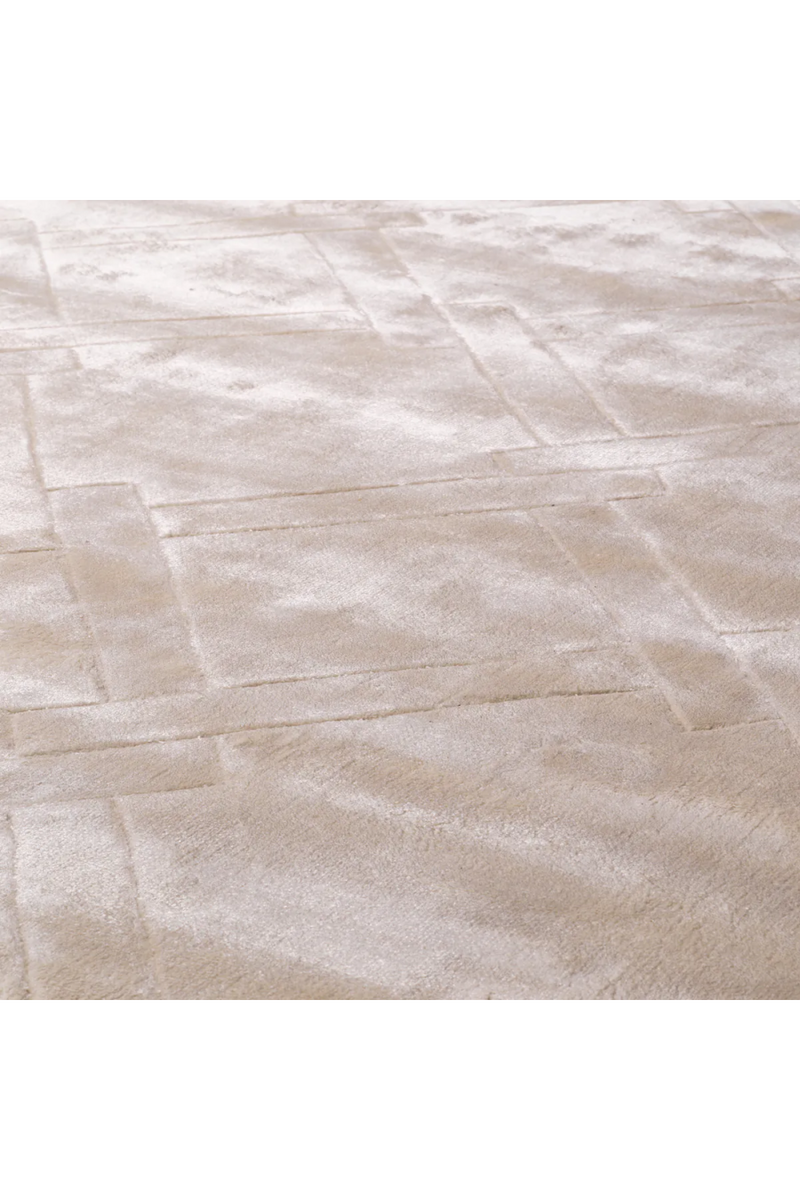 Hand Woven Plush Silver Sand Carpet | Eichholtz La Belle | Oroatrade.com