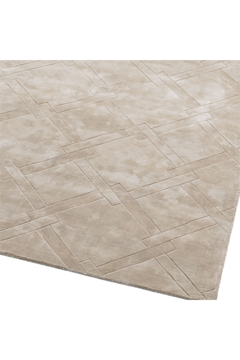 Hand Woven Plush Silver Sand Carpet | Eichholtz La Belle | Oroatrade.com