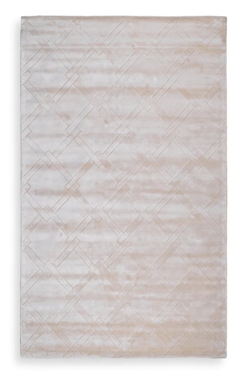 Hand Woven Plush Silver Sand Carpet 10' x 13' | Eichholtz La Belle | Oroatrade.com