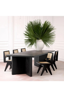 Wood Framed Rattan Dining Chair | Eichholtz Niclas