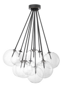 Silver 11-Light Ceiling Lamp | Eichholtz Molecule | Oroatrade.com