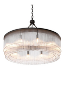 Glass Layered Chandelier L | Eichholtz Hector | Oroatrade.com