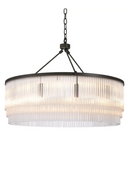 Glass Layered Chandelier L | Eichholtz Hector | Oroatrade.com