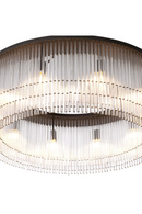 Glass Layered Chandelier L | Eichholtz Hector | Oroatrade.com