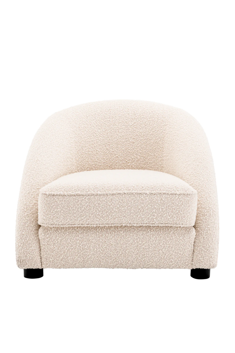Bouclé Cream Accent Chair | Eichholtz Cruz | Oroatrade.com