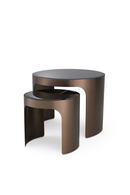 Bevelled Glass Side Tables (2) | Eichholtz Piemonte | Oroatrade.com