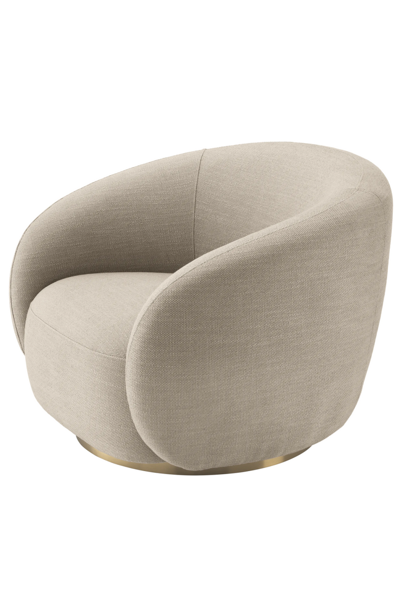 Modern Minimalist Swive Chair | Eichholtz Brice | Oroatrade.com
