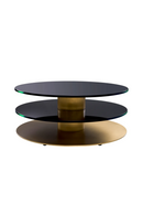 Three-Layer Round Coffee Table | Eichholtz Dorado | Oroatrade.com