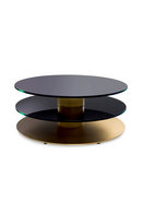 Three-Layer Round Coffee Table | Eichholtz Dorado | Oroatrade.com