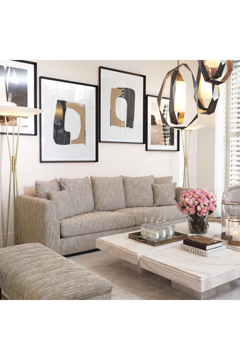 Beige Modern Sofa With Cushions | Eichholtz Taylor | Oroatrade.com