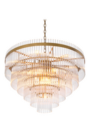 Cascading Glass Rods Chandelier | Eichholtz East | OROA TRADE