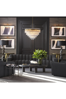 Cascading Glass Rods Chandelier | Eichholtz East | OROA TRADE
