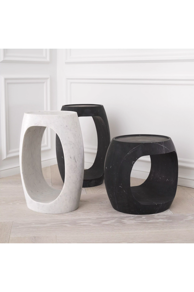 Marble Round Side Table | Eichholtz Clipper Low | Oroatrade.com