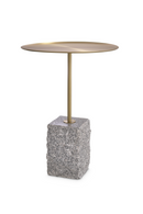 Brushed Brass Side Table | Eichholtz Cole | Oroatrade.com