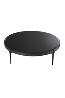 Bronze Frame Black Coffee Table | Eichholtz Artemisa | Oroatrade.com