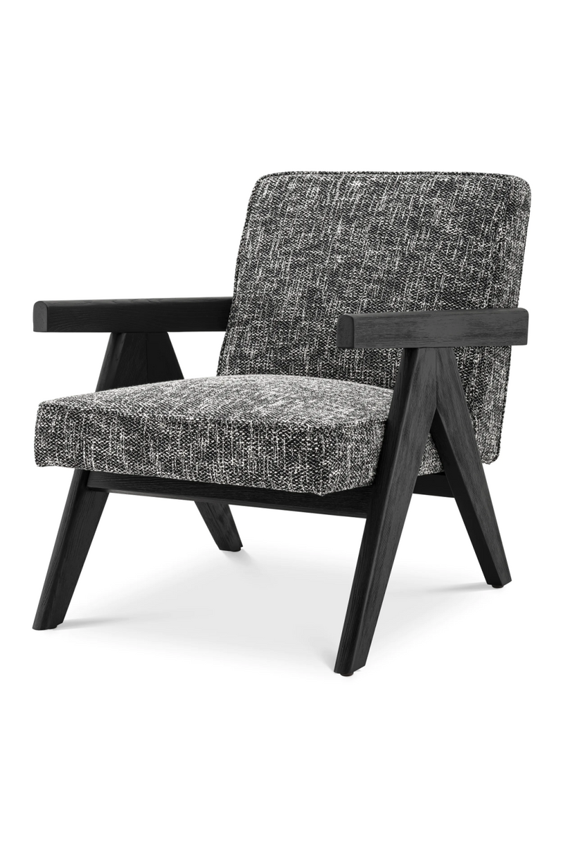 Black Vintage Minimalist Lounge Chair | Eichholtz Greta | Oroatrade.com