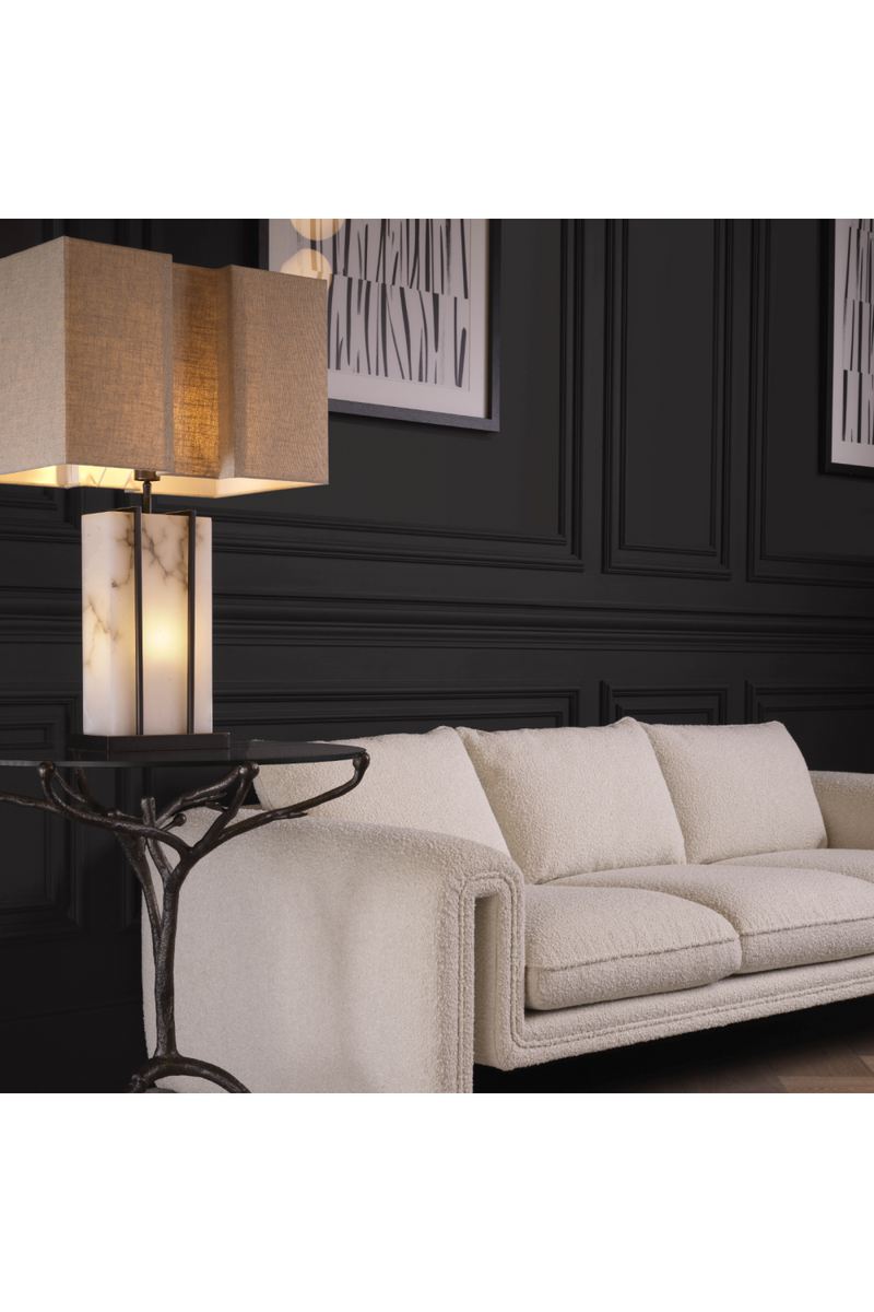 Linen Shade Modern Table Lamp | Eichholtz Graham | OROATRADE.com