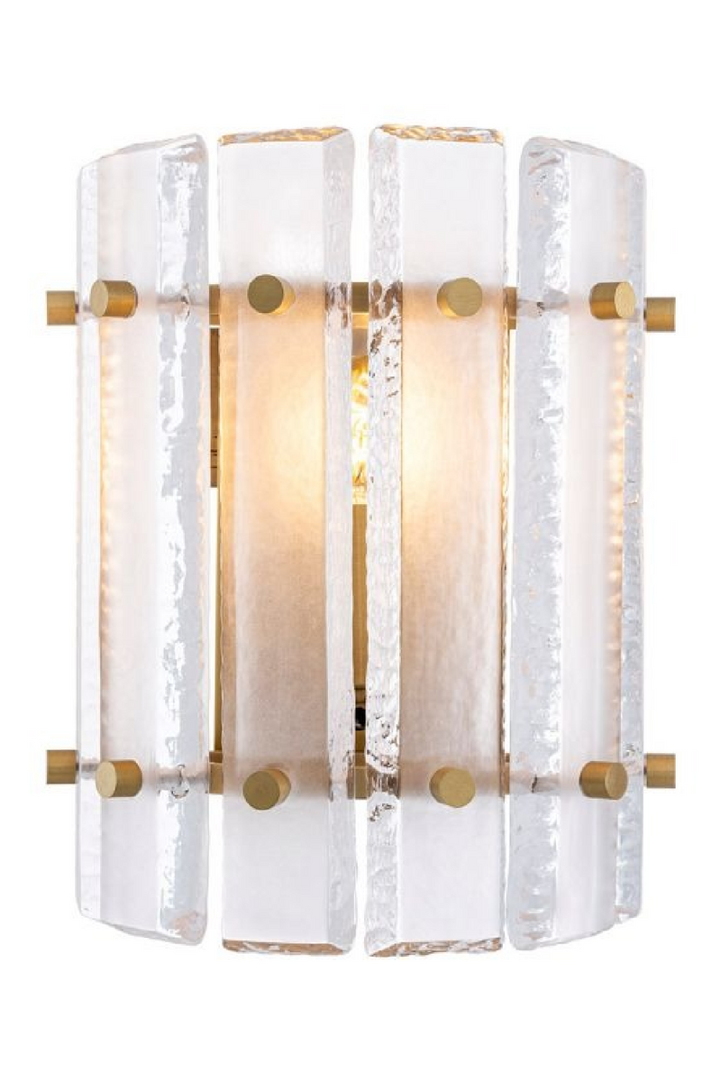 Frosted Glass Single Wall Lamp | Eichholtz Blason | Oroatrade.com