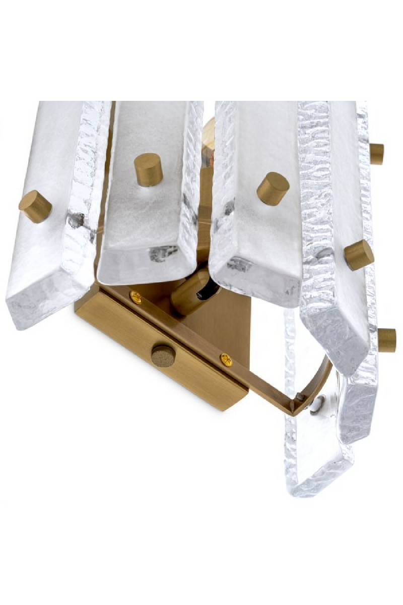 Frosted Glass Single Wall Lamp | Eichholtz Blason | Oroatrade.com