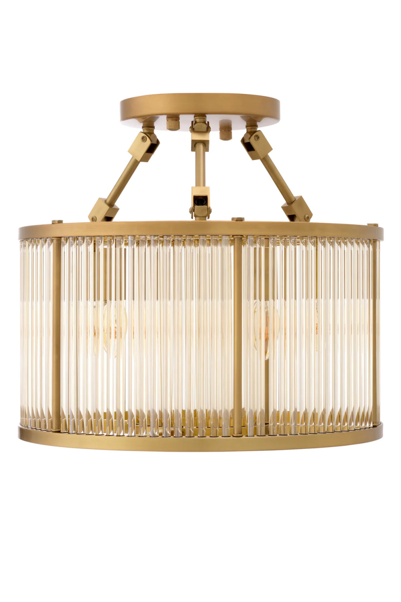 
Glass Drum Ceiling Lamp | Eichholtz Bernardi | Oroatrade.com