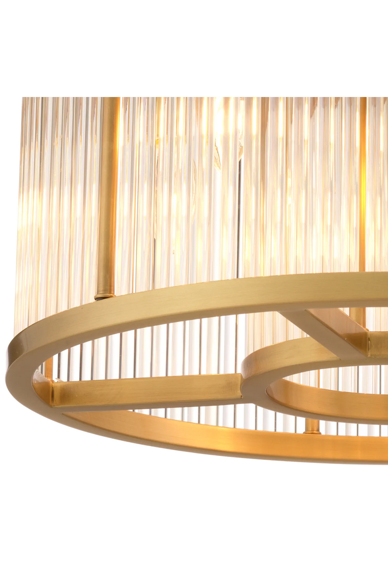 Glass Drum Ceiling Lamp | Eichholtz Bernardi | Oroatrade.com