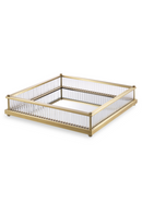 Mirror Bottom Square Tray | Eichholtz Cora | Oroatrade.com