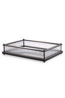 Mirror Bottom Rectangular Tray | Eichholtz Cora | Oroatrade.com