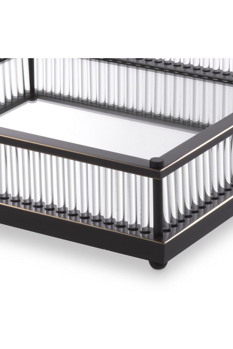 Mirror Bottom Square Tray | Eichholtz Cora | Oroatrade.com
