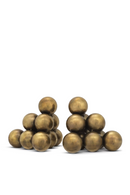 Metallic Orbs Book Ends (2) | Eichholtz Carioca | Oroatrade.com