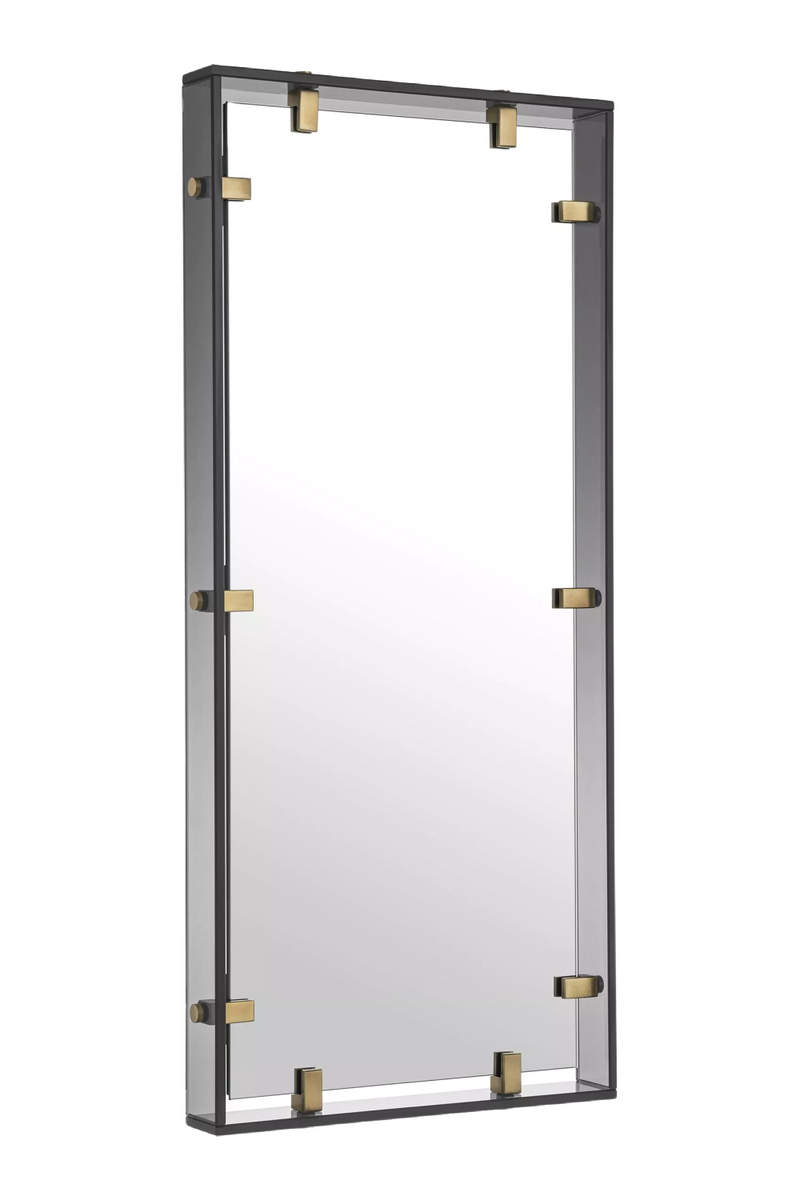 Smoke Glass Framed Mirror | Eichholtz Verona | Oroatrade.com