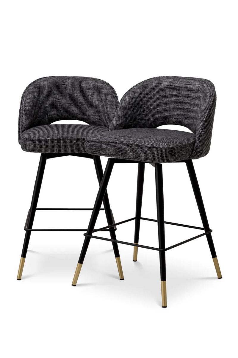 Cut-Out Back Counter Stool Set (2) | Eichholtz Cliff | Oroatrade.com